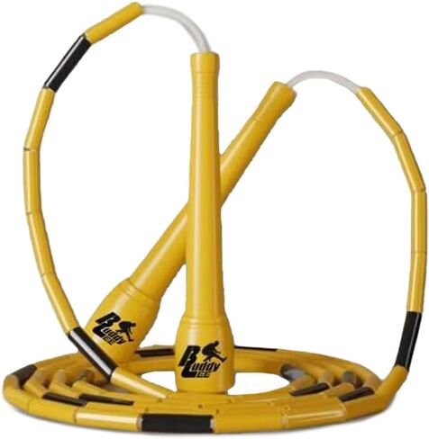 Buddy Lee New Beaded Jump Rope – Adjustable Skipping Rope for Kids & Adults – Durable, Tangle-Free Fitness Jump Rope with Ergonomic Handles for Cardio, Training & Outdoor Workouts in Kuwait