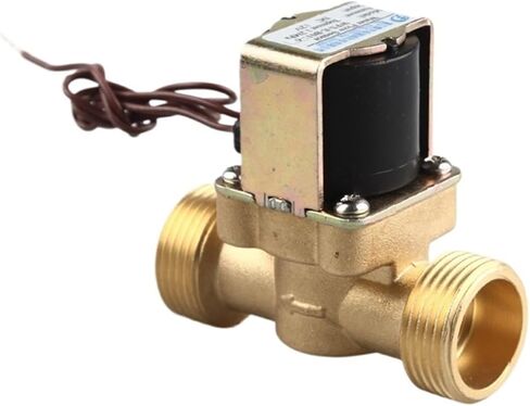 1/2 '' 3/4 "عادةً ما يكون صمام الملف اللولبي الكهربائي النحاسي مغلق 12V 24V 220V مفتاح تدفق مدخل الماء لصمام سخان المياه الشمسية (220VAC_FEMALE في الذكور خارج) in Kuwait