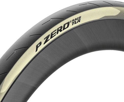 Pirelli P Zero Race TLR Performance Bike Tyre - Color Edition ، الوزن الخفيف ، الفاصلة الجاهزة للأنبوب / السباق ، Speed ​​& Grip ، حماية ثقب متفوقة ، (1) إطارات ، 3 خيارات ملصقات ملونة / أحجام 700C in Kuwait