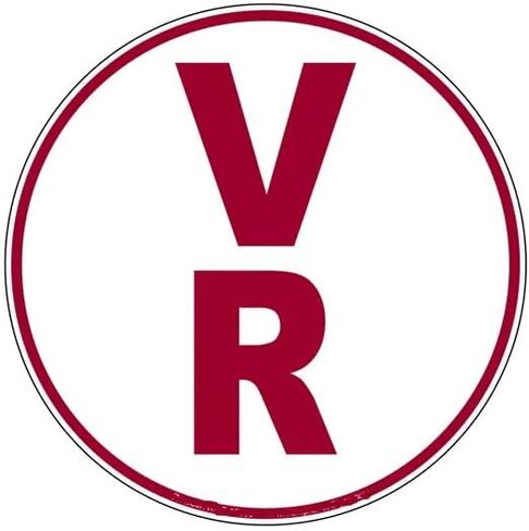 V-R Floor Truss Circular Sign-New York Truss Sign (White ، Struction Sticker ، 6x6) in Saudi Arabia