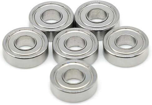 698ZZ Bearing 8x19x6mm Miniature 698z Ball Bearings 10pcs (10p696open 4x11x4) in Saudi Arabia