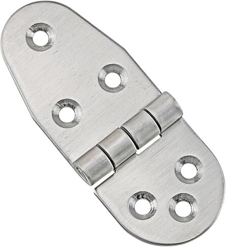 مدورة من الفولاذ المقاوم للصدأ الأجزاء الثقيلة مفصلية 1pcs (99.5mmx40mm) in Saudi Arabia