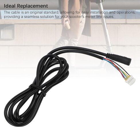 RitoeasySports كابل اتصال سكوتر سكوتر ، خط اتصال سكوتر كهربائي خط توصيل PTFE المواد البديلة سلك استبدال كابل الطاقة in Kuwait