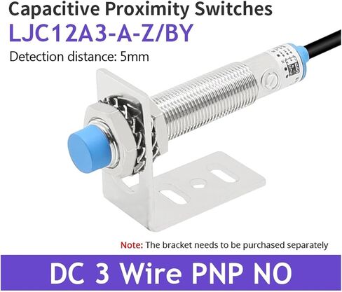 M12 capacitive Switch LJC12A3 Series inductive Proximity Sensor PNP NPN DC 6V-36V AC 90-250V in Saudi Arabia
