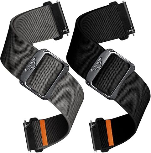 نايلون نايلون نايلون متوافقة مع Carbinox X-Ranger/Vesta/Blaze Round/Blaze S ، استبدال حلقة Trail Trail Trail القابلة للاستبدال+alpine حلقة المعصم لساعة Carbinox الذكية in Saudi Arabia