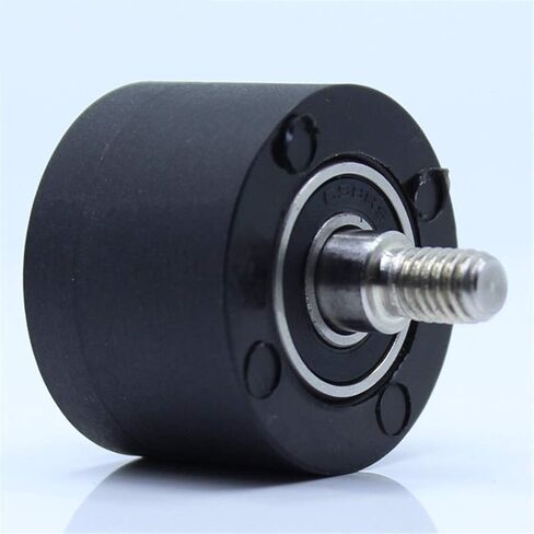 Power Transmission Products PU 6800 Bearing 10x35x30mm Rubber-Coated Driven Roller Conveyor Belt Double Bearing for Cash Registers Ball Bearings(2Pcs) in Saudi Arabia