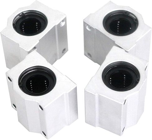 Professional 4PCS SCS8UU Bearing Slide Block Linear Motion Bushing SC8UU SC10UU SCS12UU SCS16UU 20UU 25UU Linear Shaft CNC 3D Printer Parts(SCS20UU) in Saudi Arabia