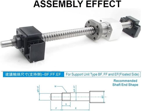 FKFF25 Screw Support Bracket Fixed Bracket Linear Bearing FKFF25/ FK25/FF25 for Ball Screw SFU3205/SFU3210 in Saudi Arabia