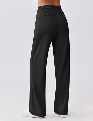 PINSPARK Women's Wide Leg Sweatpants High Waisted Baggy Workout Sweat Pants Comfy Drawstring Athletic Pants with Pockets in Saudi Arabia