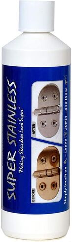 Super Stainless Cleaner and Protector, removes Rust Stains, Re-passivates 316 Grade Stainless Steel Parts on Boats. in Saudi Arabia