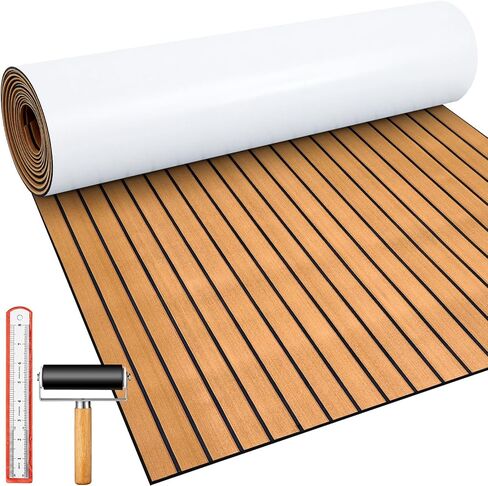 Duraaamo Boat Flooring Eva Foam 118 "× 47" قارب التزيين السجادة غير اللصق البحرية غير المارين in Kuwait