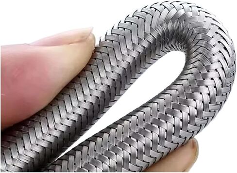 1pc Stainless Steel Nylon Explosion-Proof Flexible Shower Hose(3,20cm) in Saudi Arabia