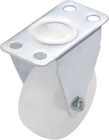 2Pcs 40KG Universal Swivel Casters 1.8 Inch 46mm Furniture Wheel Castor PP Nylon Roller Wheels in Saudi Arabia