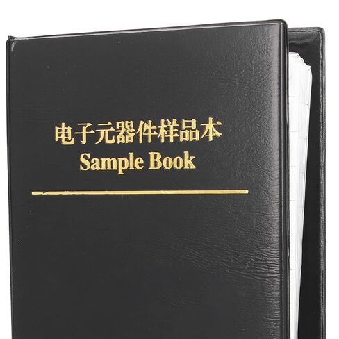 High Accuracy 8500PCS SMD Resistor Combo Sample Book, 170 Types Chip Resistors 0402, Portable Organized SMT Pack Box Book, Chip Resistor Assortment Kit for Electronic Development in Saudi Arabia