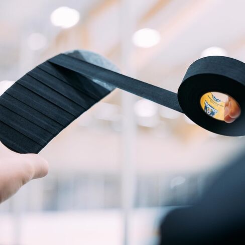 Howies Hockey Tape - 15 Clear Shin Pad Tape / 15 Black Cloth Tape (30 Pack) in Saudi Arabia