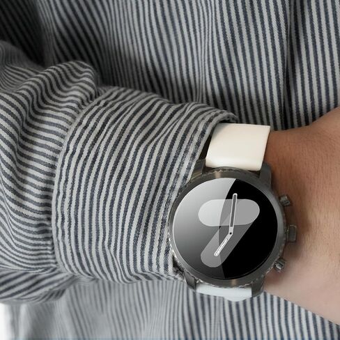 متوافق مع نطاقات Helio Amazfit ، وأشرطة معصم ناعمة للسيليكون البديلة للسيليكون مع مشبك الفولاذ المقاوم للصدأ متوافق مع Amazfit Helio Tracker Wristband in Saudi Arabia