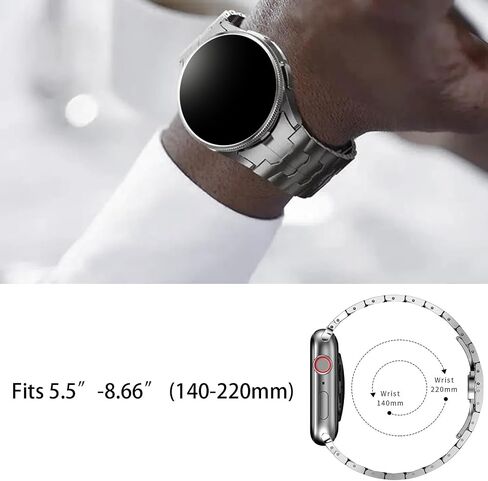 متوافق مع نطاقات Garmin Venu X1 ، حزام معدني سريع الفولاذ المقاوم للصدأ مع أحزمة استبدال المشبك القابلة للطي متوافقة مع ساعة Garmin Venu X1 الذكية in Saudi Arabia