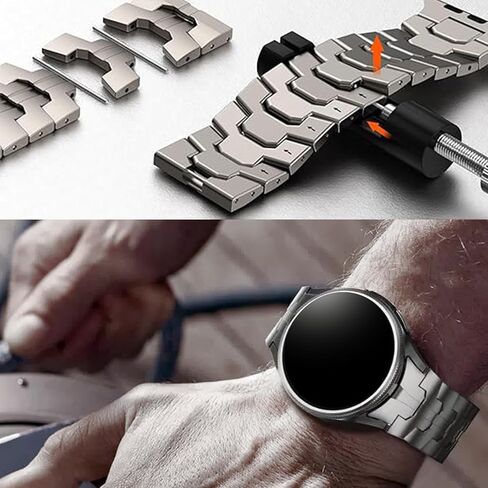 متوافق مع نطاقات Garmin Venu X1 ، حزام معدني سريع الفولاذ المقاوم للصدأ مع أحزمة استبدال المشبك القابلة للطي متوافقة مع ساعة Garmin Venu X1 الذكية in Saudi Arabia