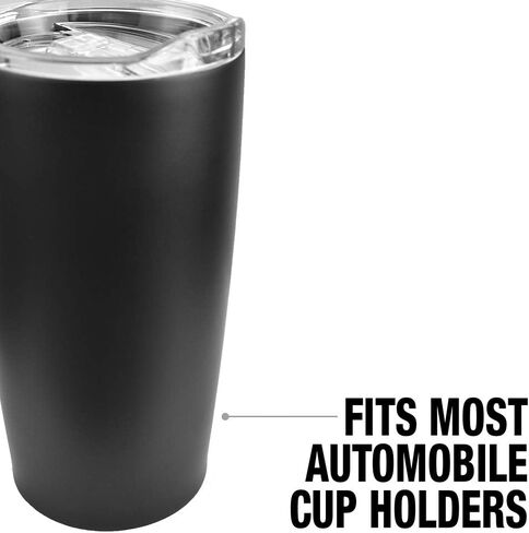 Logovision NASA Failure Is Not An Option Stainless Steel Tumbler 20 oz Coffee Travel Mug/Cup, Vacuum Insulated & Double Wall with Leakproof Sliding Lid | Great for Hot Drinks and Cold Beverages in Saudi Arabia