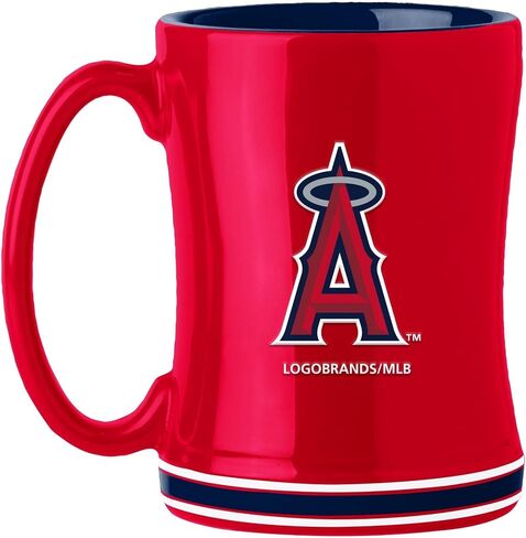Logo Brands 501-C14RM: LA Angels 14oz Relief Mug in Saudi Arabia