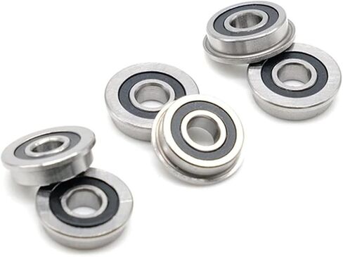 F695-2RS Bearing 5x13x4 Mm Flanged Miniature F695 RS Ball F695RS for VORON Mobius 2/3 3D Print 5Pcs(MF148RS 8X14X4) in Saudi Arabia