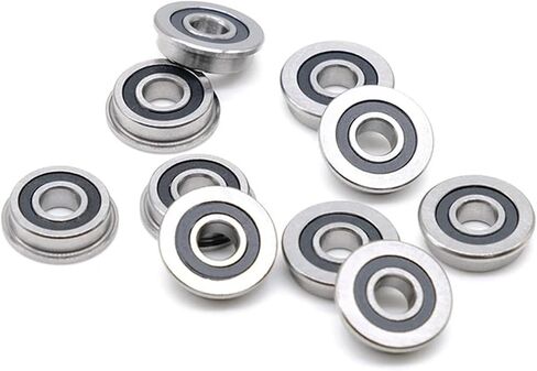F695-2RS Bearing 5x13x4 Mm Flanged Miniature F695 RS Ball F695RS for VORON Mobius 2/3 3D Print 5Pcs(MF148RS 8X14X4) in Saudi Arabia