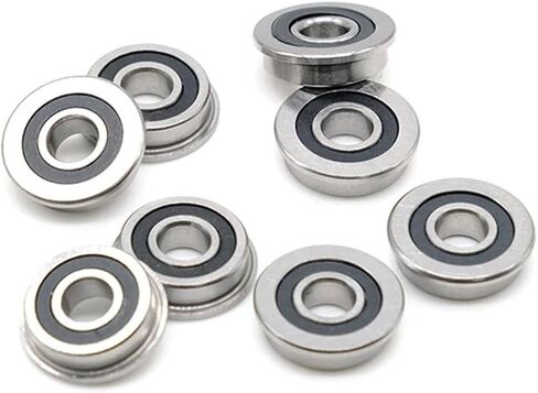 F695-2RS Bearing 5x13x4 Mm Flanged Miniature F695 RS Ball F695RS for VORON Mobius 2/3 3D Print 5Pcs(MF148RS 8X14X4) in Saudi Arabia