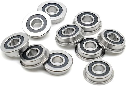 F695-2RS Bearing 5x13x4 Mm Flanged Miniature F695 RS Ball F695RS for VORON Mobius 2/3 3D Print 5Pcs(MF148RS 8X14X4) in Saudi Arabia