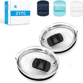 20 oz Tumbler Lids, 2 Pack 20oz Replacement Magnetic Lids for YETI, comewith 3 Magnetic Slider, BPA Free (20oz x 2) in Kuwait