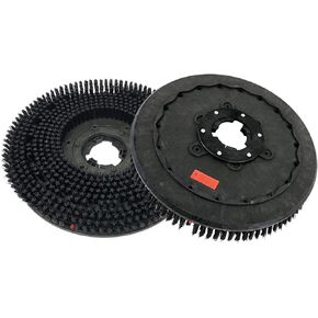 Unviersal Industries 1 Piece Commercial 19 Inch Diameter Rotary Scrub Brush Fit for Scrubber Machine-Medium Brush 483mm (White) in Kuwait