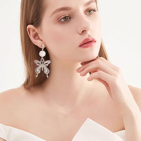 Beebeecraft 1 Box 40Pcs Stud Earring Findings Platinum Plated Cubic Zirconia Post Studs Earrings with Loop and 40Pcs Butterfly Earring Backs for DIY Earring Jewellery Making in Saudi Arabia