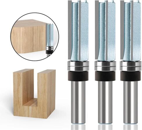 3 Tooth Milling Drill Bit 12mm 1/2 'Shank Diameter 3/4' Blade Length 1pcs(12X19.05X50.8mm) in Saudi Arabia