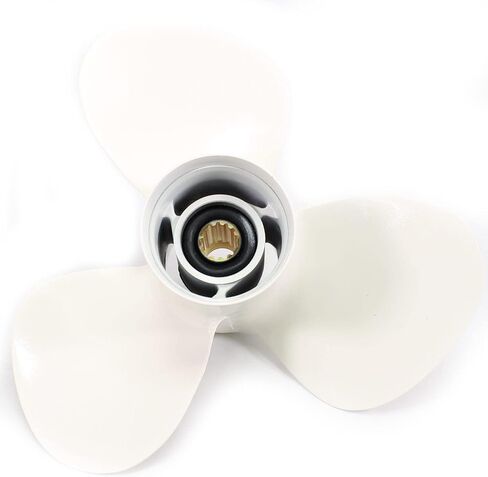 Yamaha New OEM 12 1/4 × 9 Rh Aluminium Propeller ، 663-45956-01-00 in Saudi Arabia