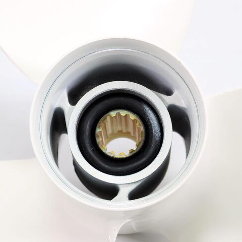 Yamaha New OEM 12 1/4 × 9 Rh Aluminium Propeller ، 663-45956-01-00 in Saudi Arabia