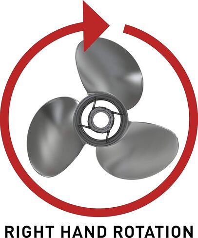 OEM Mercury Marine Spitfire 4-Blade Aluminum Prop 14 x 21 Propeller 48-8M0084496 in Saudi Arabia