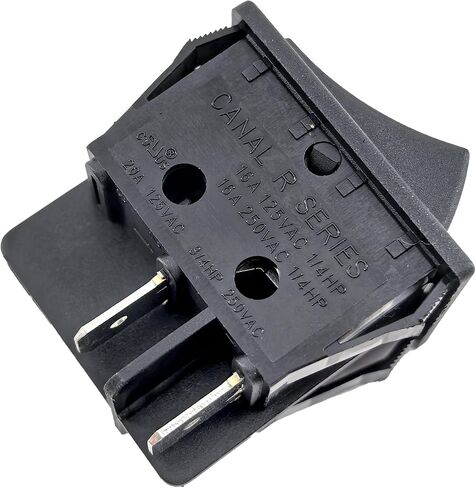 1 حزمة القناة R سلسلة Rocker Switch 16A/20A 125VAC/250VAC 4-PIN DPST لـ PELOTON ARCHERMILLS ، Hongju R Series ، Taiheng TH3 ، Defond DRH-2415-3 in Saudi Arabia