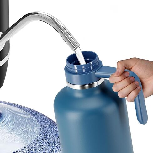 غطاء بديل لزجاجة ماء عريض من Hydroflask ، أغطية أعلى مع قش لإكسسوارات قارورة المائية ، غطاء مقبض زجاجة رياضية أعلى لـ Hydroflask 12 16 20 32 40 64 128 أوقية in Kuwait