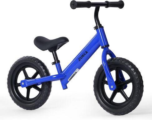 MEGHNA Toddler Balance Bike Kids Toy Aged 2-5 Years Old with Safety Footrest Adjustable Height Seat and Handlebar Strider Bike 8 inch Wheel for Over 18 Months Baby Toddler Kids, Easy to Assembly in Saudi Arabia