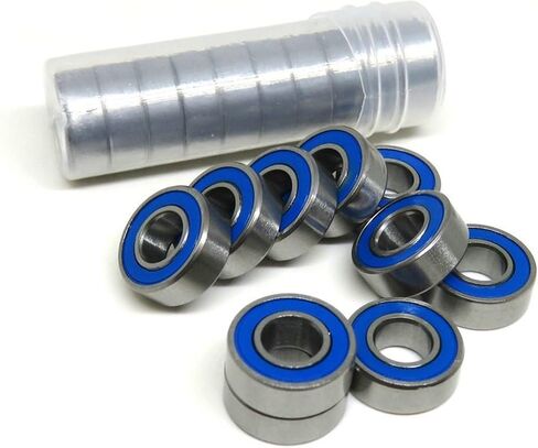 10Pcs MR106 2RS 6x10x3mm Blue Rubber Sealed Miniature 6 10 3 Deep Groove Ball Bearing MR106RS L1060 6 * 10 * 3(MR85-2RS 5x8x2.5mm) in Saudi Arabia