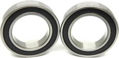 2Pcs 6802 2RS Bearing 15x24x5mm Deep Groove Ball Bearing 6802RS 15 * 24 * 5mm Bearing MTB Bottom Brackets Hubs Bearing(6903-2RS 17x30x7mm) in Saudi Arabia