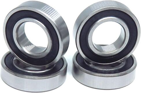 2Pcs 6802 2RS Bearing 15x24x5mm Deep Groove Ball Bearing 6802RS 15 * 24 * 5mm Bearing MTB Bottom Brackets Hubs Bearing(6903-2RS 17x30x7mm) in Saudi Arabia