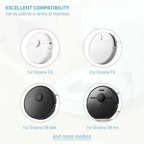 6800 مللي أمبير في الساعة استبدال البطارية لـ Dreame D9 ، D9 Pro ، D9 Max ، D10 ، D10s ، D10 Plus ، L10 ، L10S ، L10 Pro ، L10 Plus ، RLS5-BL0 ، F9 ، Z10 Pro ، RL55L ، RLS5-WH0 ، RVS5-WH-WH-WHR Robot Cleaner P2008-4S2PK in Saudi Arabia