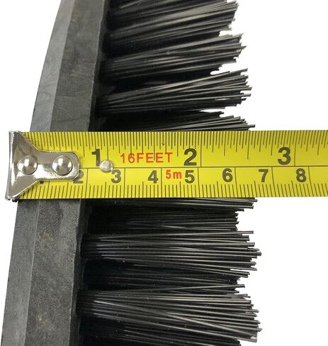 Inviersal Industries 1 قطعة تجارية 19 بوصة قطرها فرشاة دوارة تناسب فرشاة Macher Machine Machine 483mm (أبيض) in Kuwait