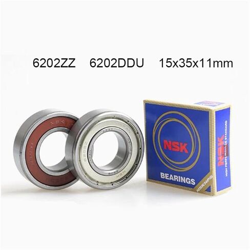 6202 Bearing 15 * 35 * 11 mm ABEC-7 for Engine Crankshaft 6202ZZ 6202DDU Ball Bearings Without Grease(5Pcs,6202DDU) in Saudi Arabia