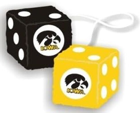 Iowa Hawkeyes Fuzzy Dice in Saudi Arabia