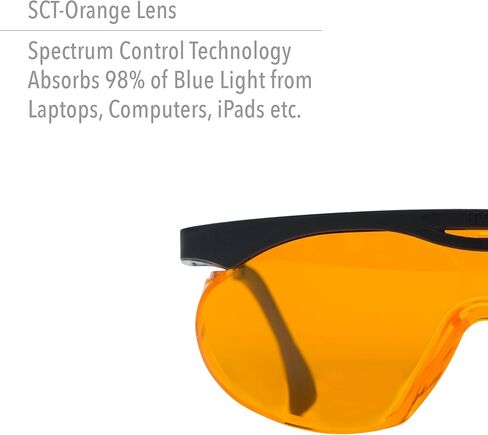 Honeywell Uvex Ademco Skyper Blue Light Blocking Computer Glasses with SCT-Orange Lens (S1933X) in Saudi Arabia
