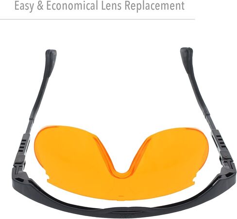 Honeywell Uvex Ademco Skyper Blue Light Blocking Computer Glasses with SCT-Orange Lens (S1933X) in Saudi Arabia