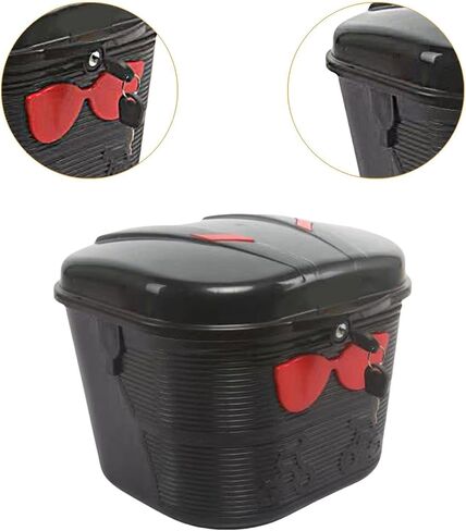 Generic Portable Bicycle Basket with Lock for Electric Bike Front Mounting in Saudi Arabia