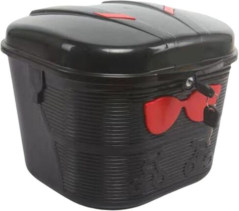 Generic Portable Bicycle Basket with Lock for Electric Bike Front Mounting in Saudi Arabia