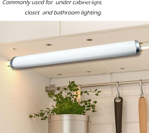 2pack F15T12-CW Cool White 15Watt Fluorescent Light Bulb,18inch 4100K Straight Linear Preheat Lamp,T12 Tube 1.5'' Dia Replacement for Kitchen and Bath in Saudi Arabia